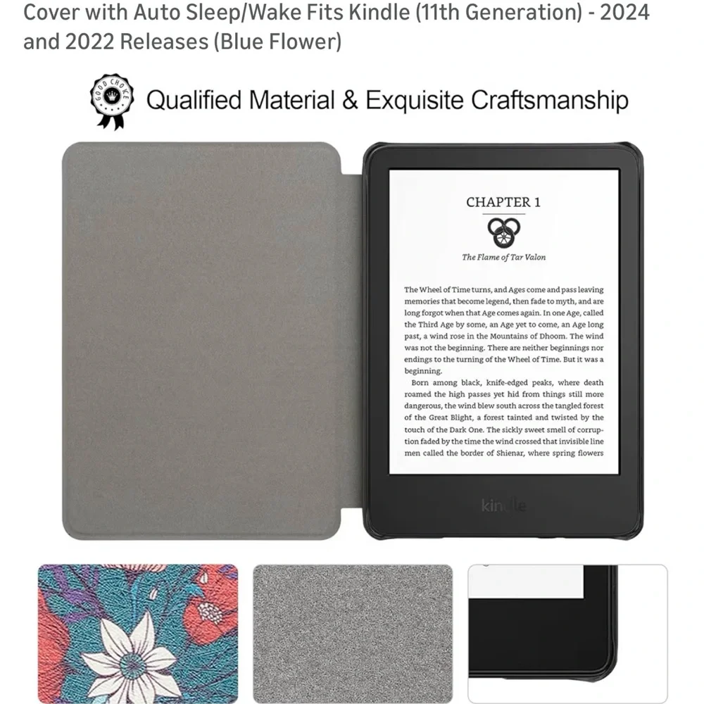Kindle case for 6.8